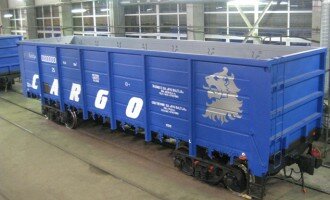 RVU Baltia presents first post-independence Latvian rail freight wagon