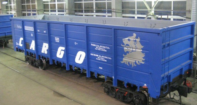 RVU Baltia presents first post-independence Latvian rail freight wagon