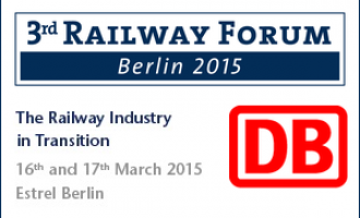 3rd Railway Forum Berlin 2015 with Deutsche Bahn AG Promo code for Think Railways network