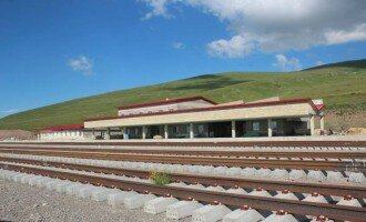 Georgia: Test train on Baku – Tblisi – Kars railway