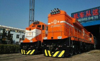 HXN3B, China’s most powerful shunting locomotive